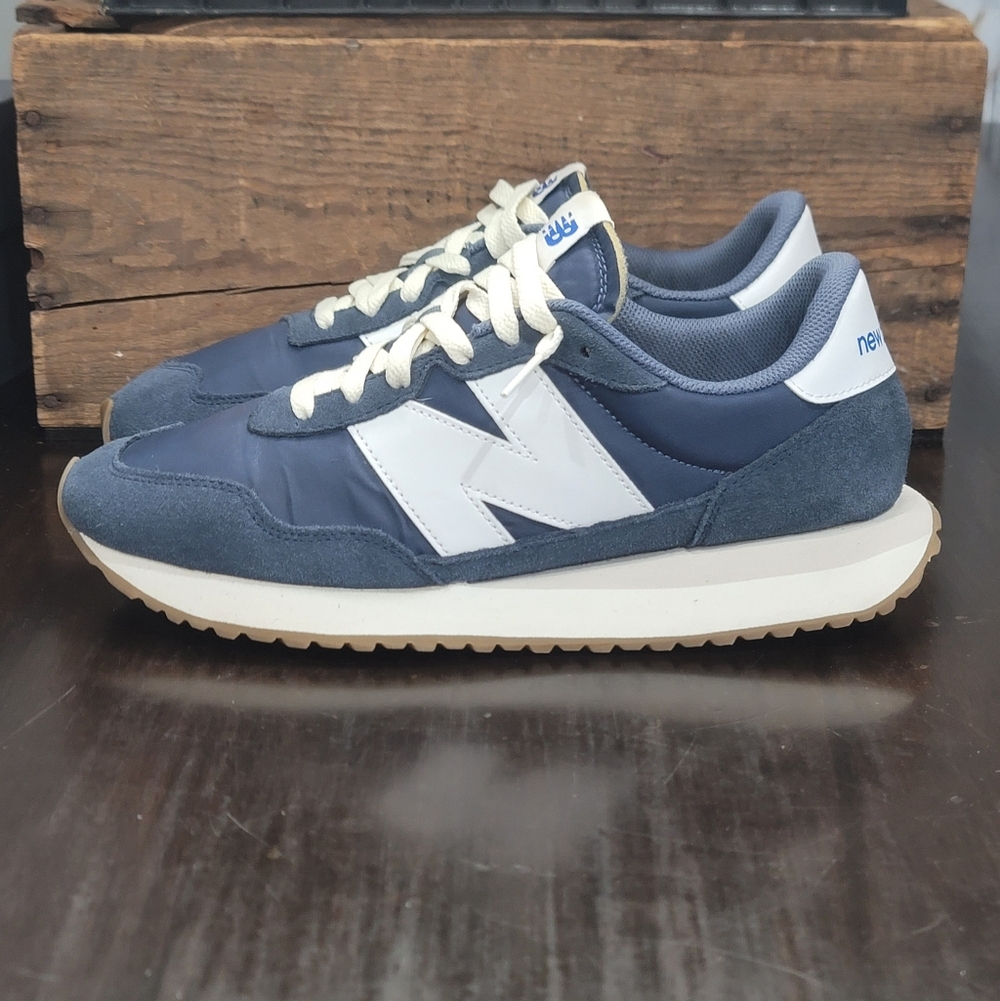 New Balance 237 V1 "Natural Indigo Blue Suede" Great  Condition - Picture 2 of 12